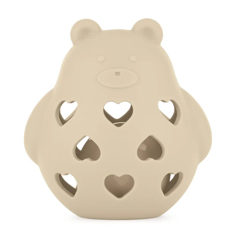 Petite&Mars Bear Basil 0m+ дрънкалка Desert Sand 1 бр.