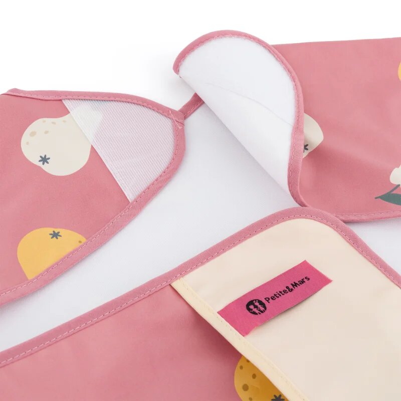 Petite&Mars Ben лигавник с дълги ръкави 2 y+ Pink Pears 1 бр.