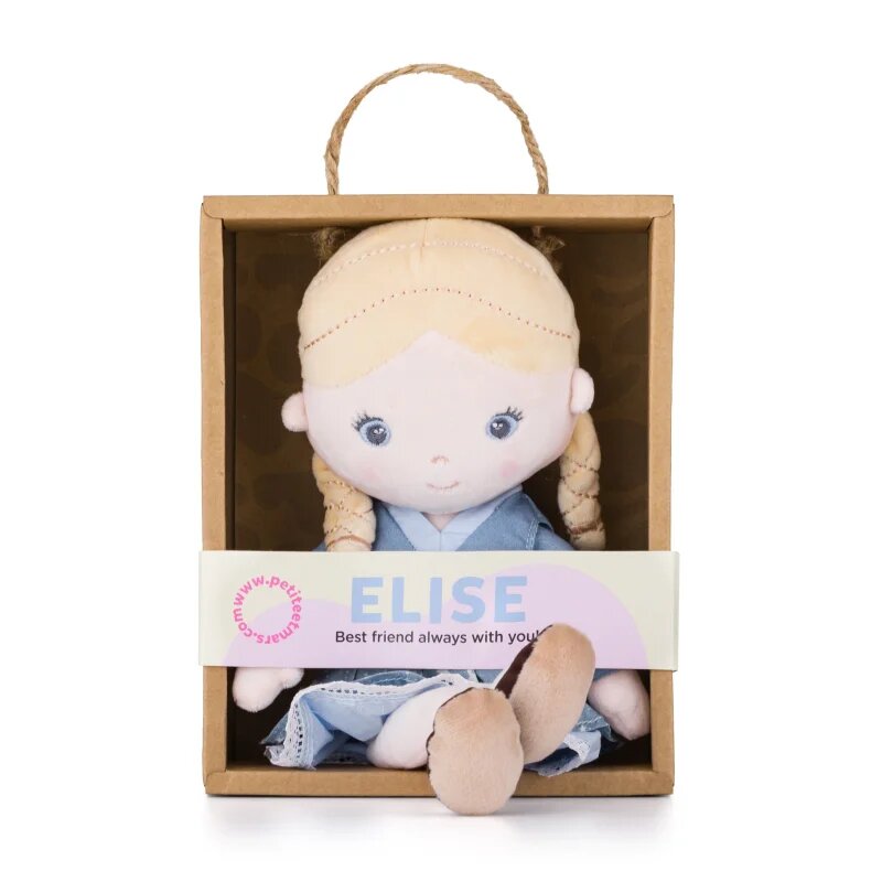 Petite&Mars Cuddly Toy 0+ плюшена играчка Elise 35 см