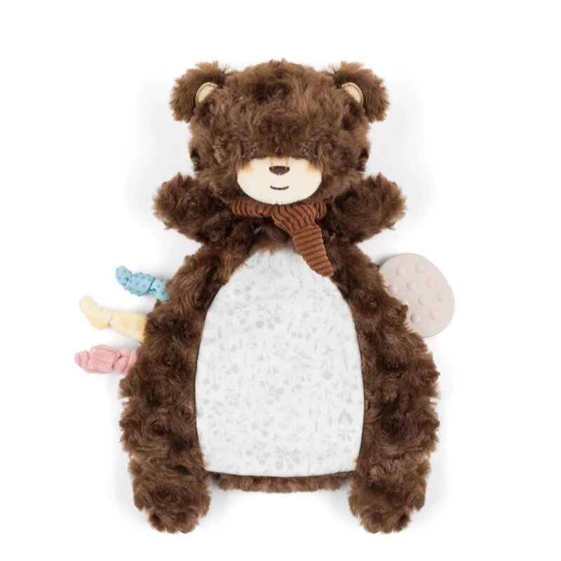 Petite&Mars Cuddly Toy Bear плюшена играчка за деца от раждането им Matt 1 бр.