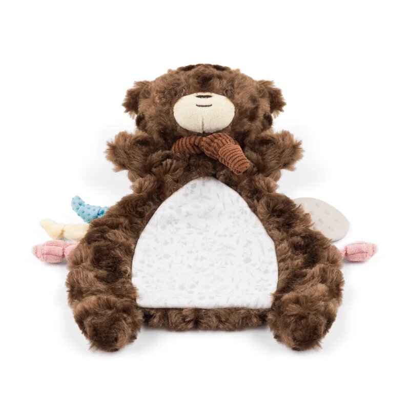 Petite&Mars Cuddly Toy Bear плюшена играчка за деца от раждането им Matt 1 бр.
