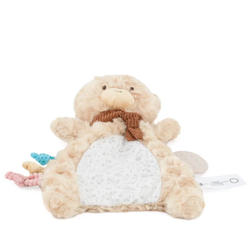 Petite&Mars Cuddly Toy Bear плюшена играчка за деца от раждането им Theo 1 бр.