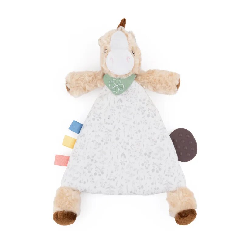 Petite&Mars Cuddly Toy Horse плюшена играчка за деца от раждането им Little Joe 1 бр.