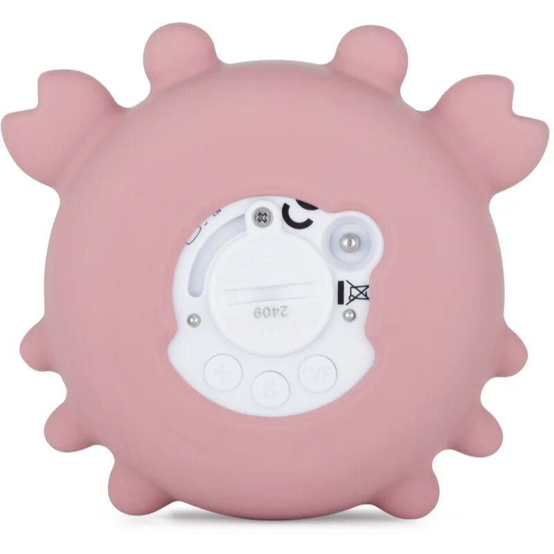 Petite&Mars Digital Silicone Water Thermometer 0m+ Дигитален термометър за ваната Crab Caleb 1 бр.