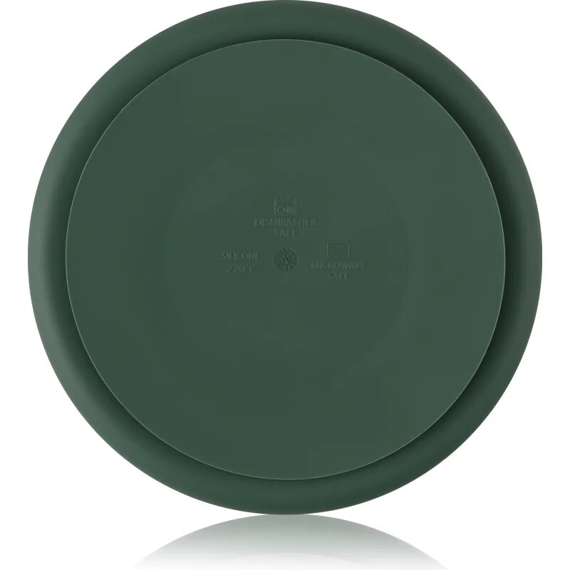 Petite&Mars Take&Match 6m+ разделена чиния кръгъл Misty Green 1 бр.