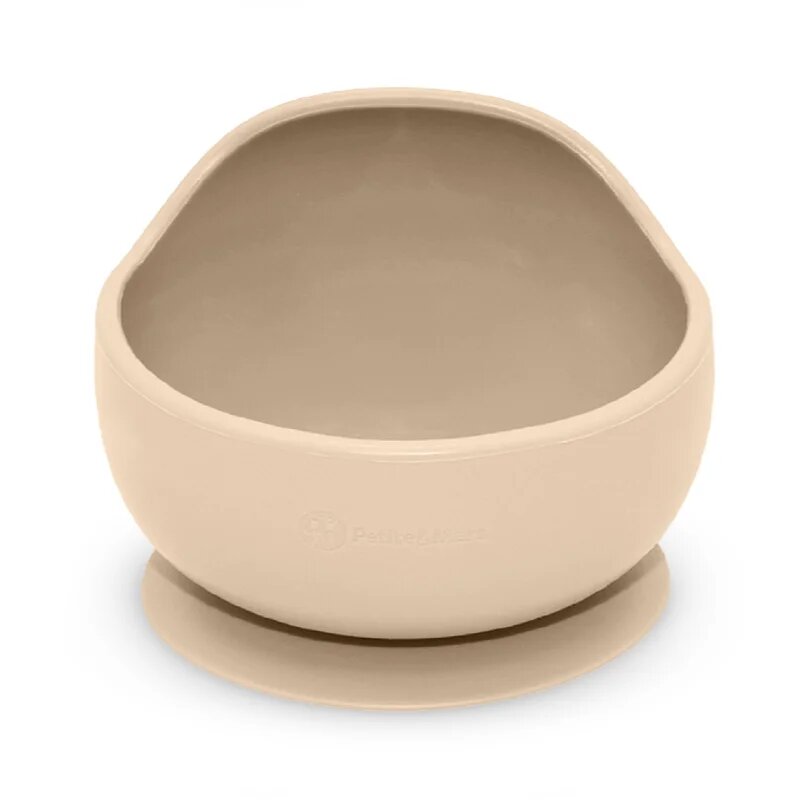 Petite&Mars Take&Match Silicone Bowl купичка с вендуза Desert Sand 6 m+ 360 мл.