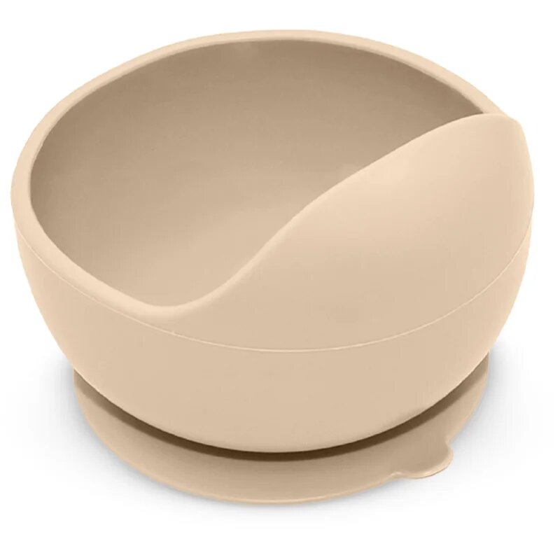 Petite&Mars Take&Match Silicone Bowl купичка с вендуза Desert Sand 6 m+ 360 мл.