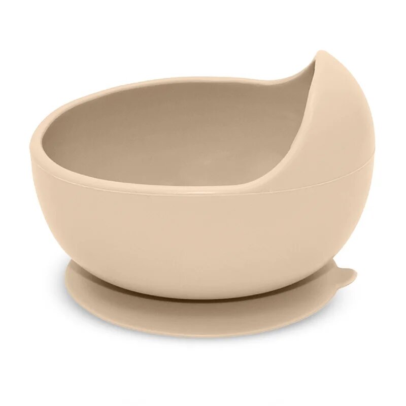 Petite&Mars Take&Match Silicone Bowl купичка с вендуза Desert Sand 6 m+ 360 мл.