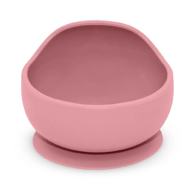Petite&Mars Take&Match Silicone Bowl купичка с вендуза Dusty Rose 6 m+ 360 мл.