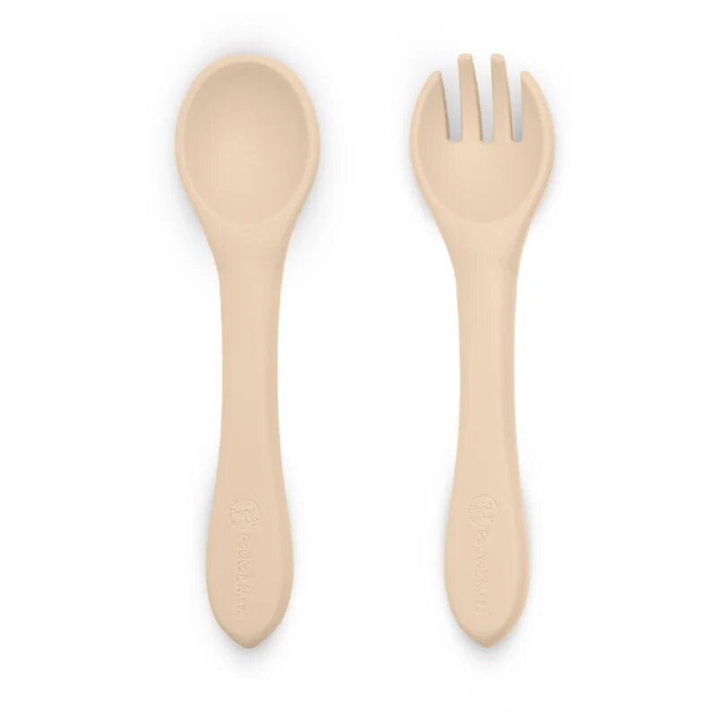 Petite&Mars Take&Match Silicone Cutlery прибор Desert Sand 6 m+ 2 бр.