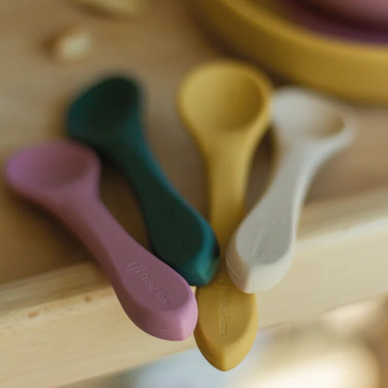 Petite&Mars Take&Match Silicone Cutlery прибор Desert Sand 6 m+ 2 бр.