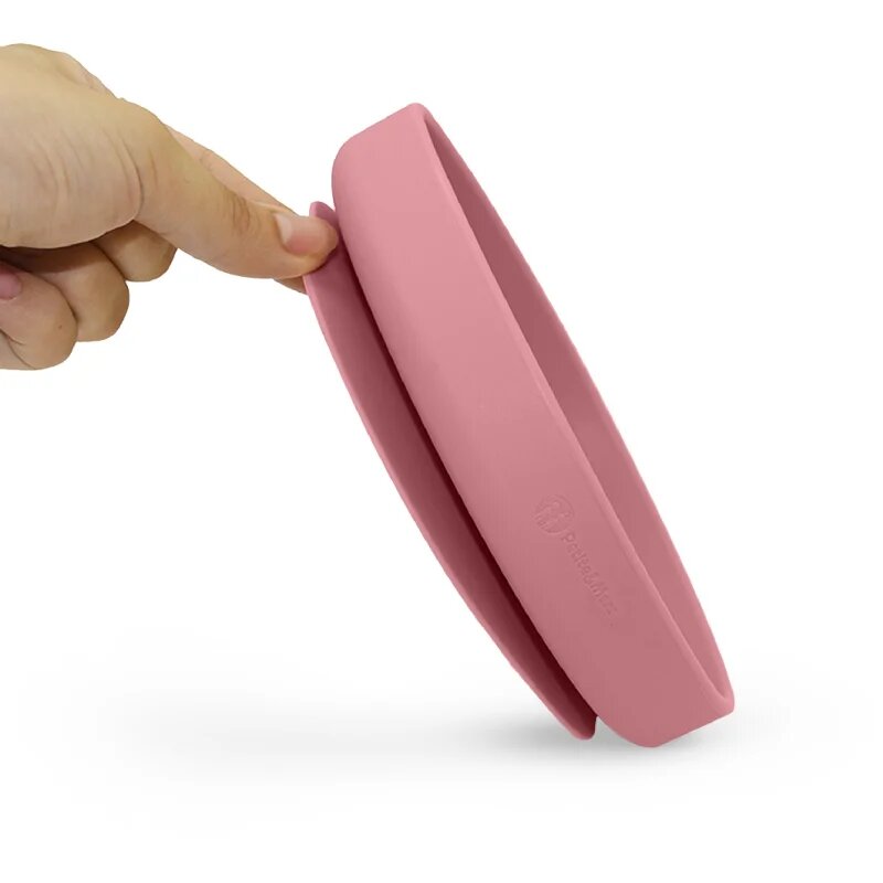 Petite&Mars Take&Match Silicone Plate чиния с вендуза Dusty Rose 6 m+ 1 бр.