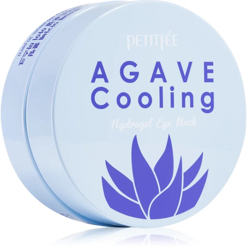 Petitfee Agave Cooling освежаваща и успокояваща маска за околоочната област 60 бр.