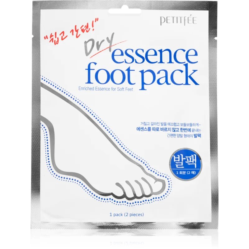 Petitfee Dry Essence Foot Pack хидратираща маска за крака 2 бр.
