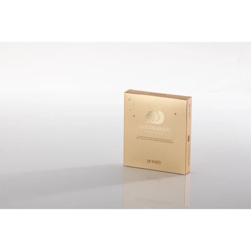 Petitfee Gold & Snail интензивна хидрогелна маска с екстракт от охлюв 5x30 гр.