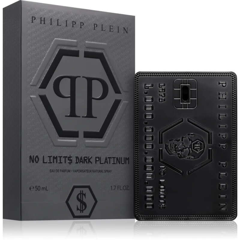 Philipp Plein No Limit$ Dark Platinum парфюмна вода за мъже 50 мл.