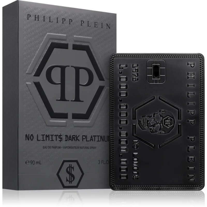 Philipp Plein No Limit$ Dark Platinum парфюмна вода за мъже 90 мл.