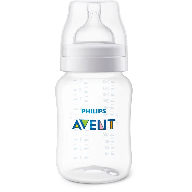 Philips Avent Anti-colic SCY103/01 бебешко шише против колики 1 m+ 1 бр.