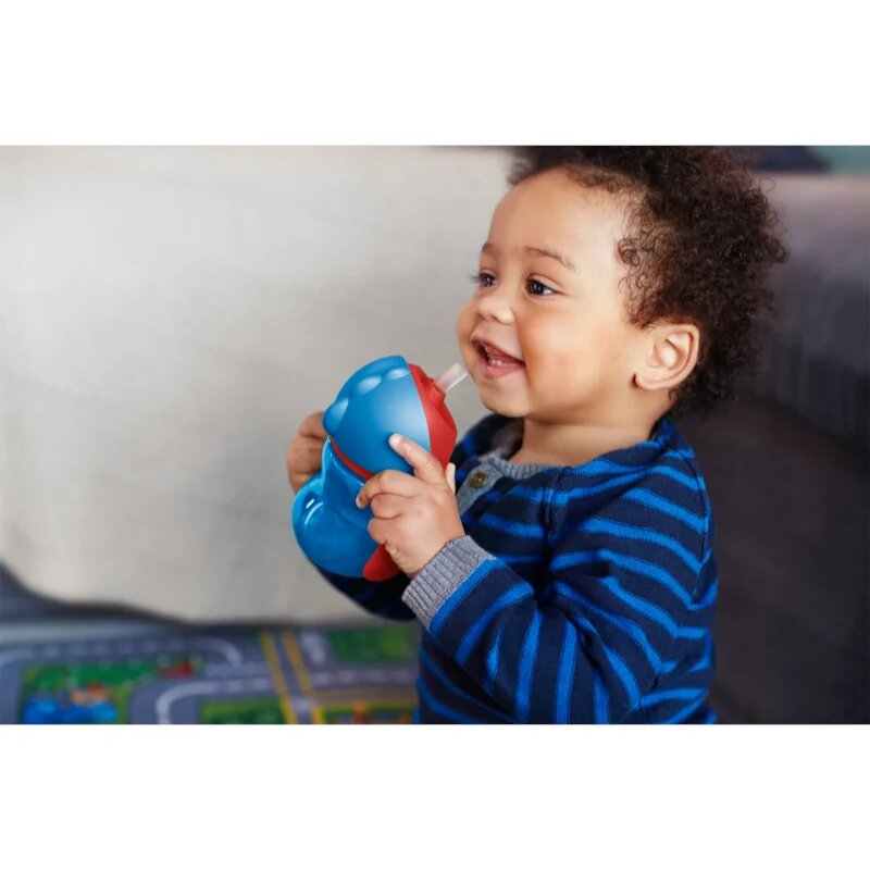 Philips Avent Bendy Straw SCF796/01 9m+ чаша с огъваща се сламка Blue 200 мл.