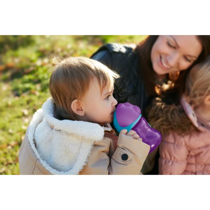 Philips Avent Bendy Straw SCF796/02 9m+ чаша с огъваща се сламка Purple 1 бр.