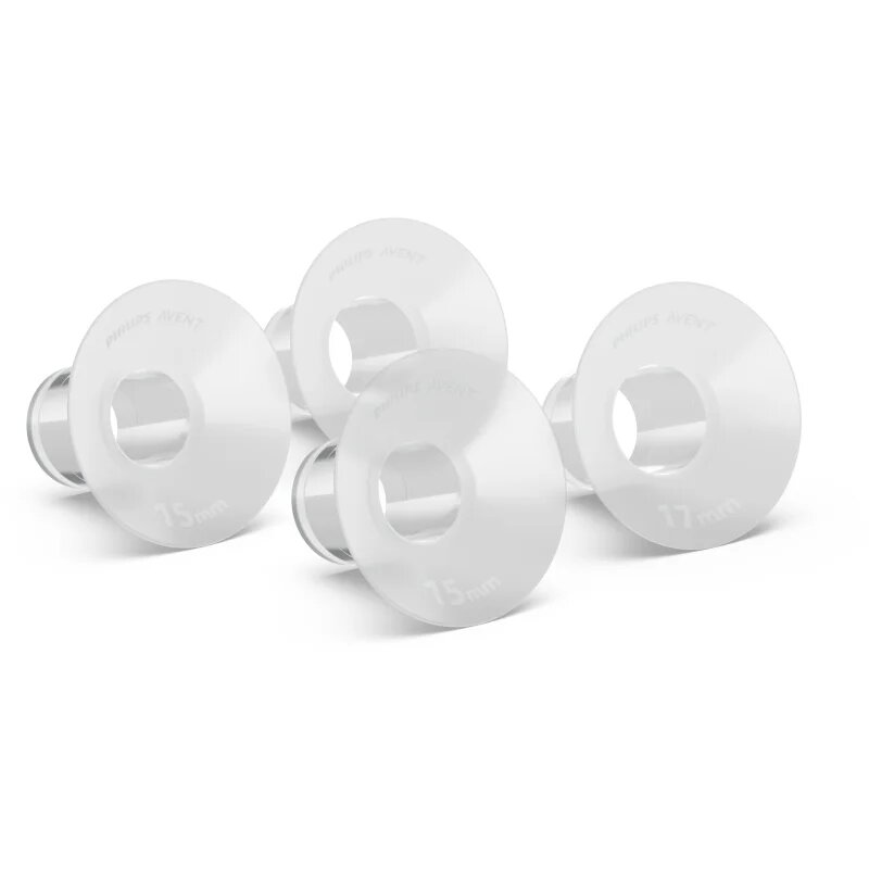 Philips Avent Hands-Free Premium Plus SCF554/11 приставки за зърна 15mm/17mm 4 бр.