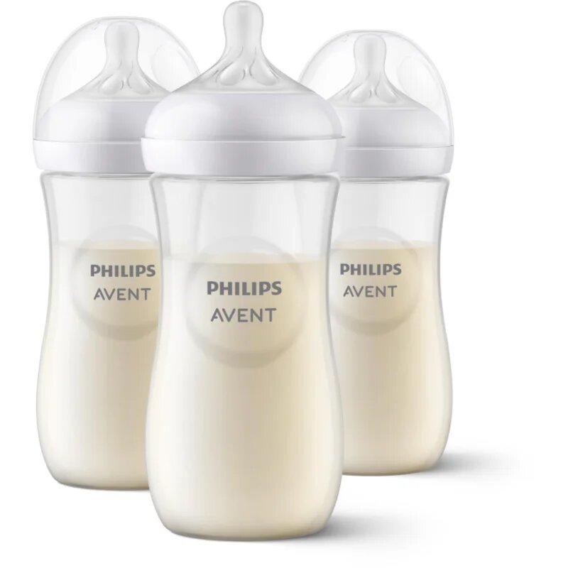 Philips Avent Natural Response SCY903/03 бебешко шише 6m+ 3x330 мл.