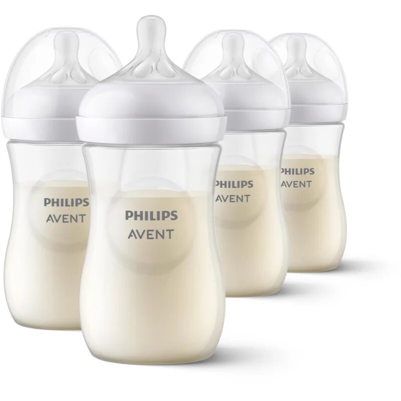 Philips Avent Natural Response SCY903/04 бебешко шише 3-6m 4x260 мл.