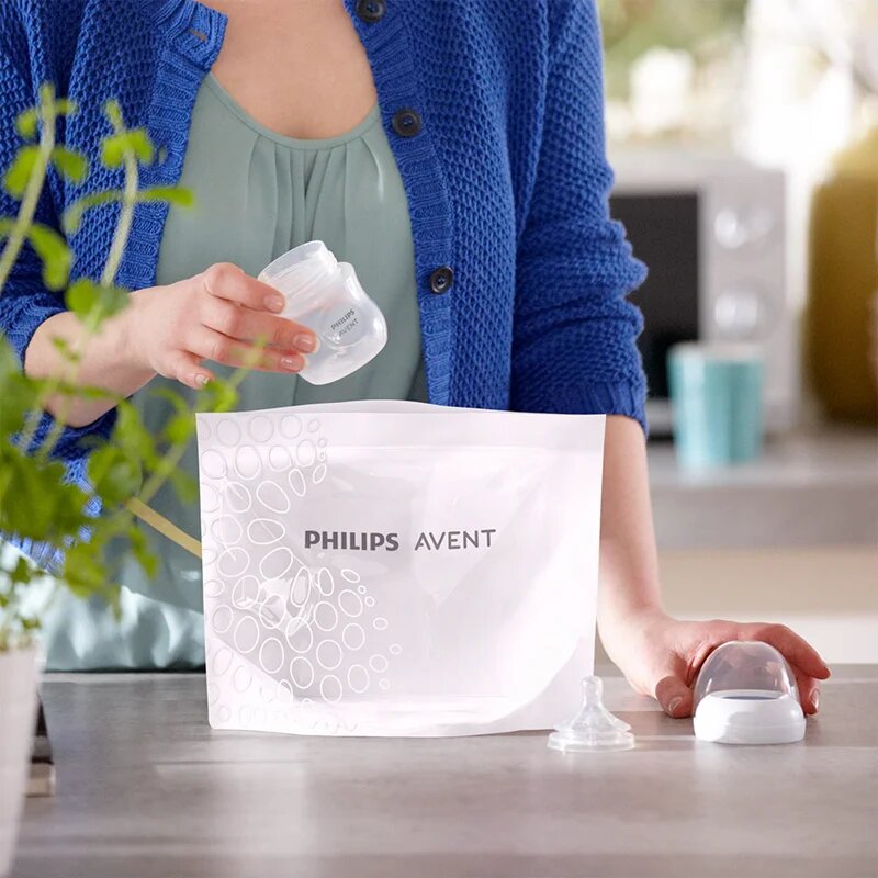 Philips Avent Steriliser bags SCF297/05 пликчета за стерилизиране за микровълнова фурна 5 бр.