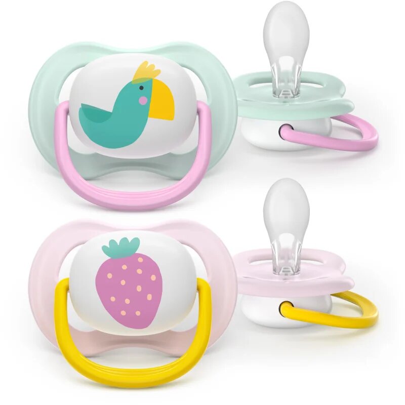 Philips Avent Ultra Air SCF080/24 0-6 m биберон Girl 2 бр.