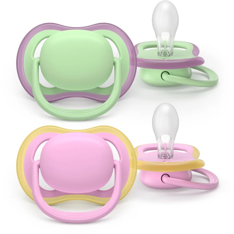 Philips Avent Ultra Air SCF087/12 6-18m биберон Girl 2 бр.