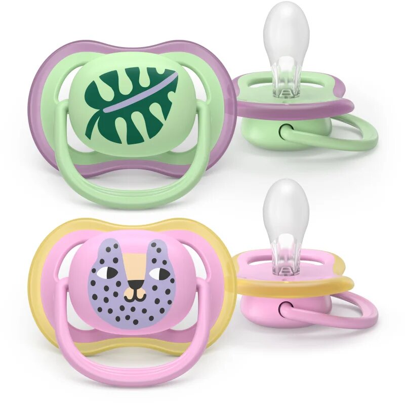 Philips Avent Ultra Air SCF087/13 6-18m биберон Girl 2 бр.