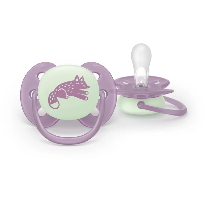 Philips Avent Ultrasoft Night SCF094/04 6-18m биберон Neutral 2 бр.