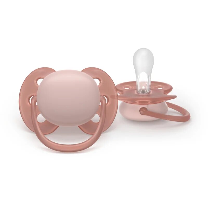Philips Avent Ultrasoft SCF091/43 6-18 m биберон Girl 2 бр.