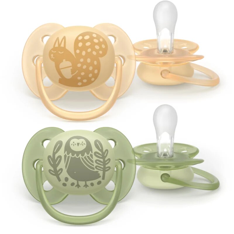Philips Avent Ultrasoft SCF091/46 6-18 m биберон Neutral 2 бр.