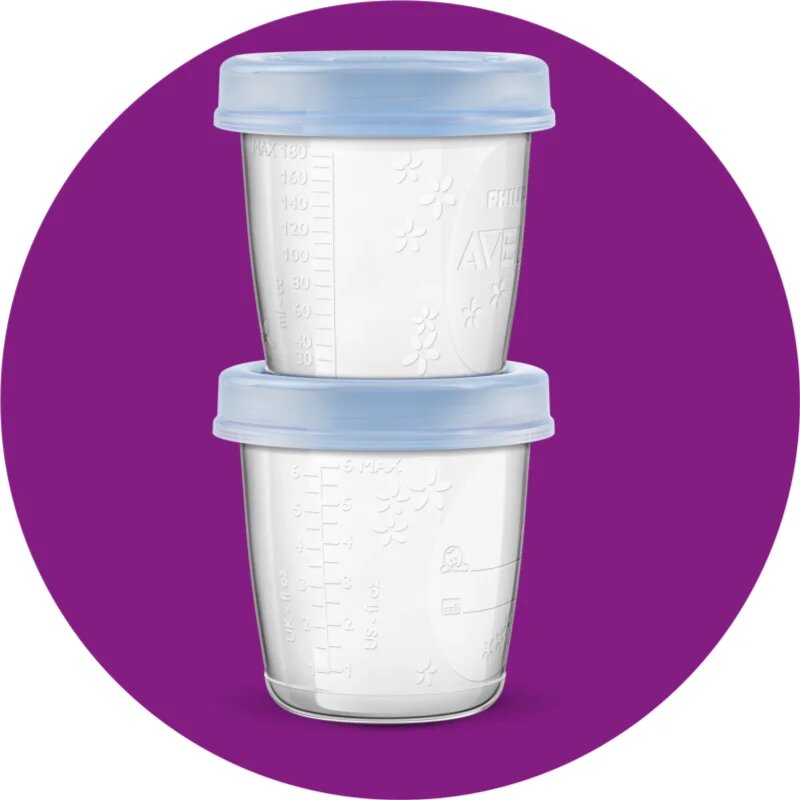 Philips Avent VIA SCF619/05 чашка с капаче 5x180 мл.
