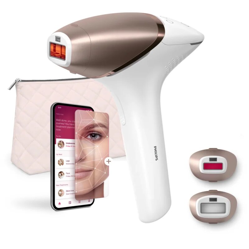 Philips Lumea IPL 9900 SkinAI BRI950/01 IPL епилатор за тяло лице бикини зоната и подмишниците 1 бр.