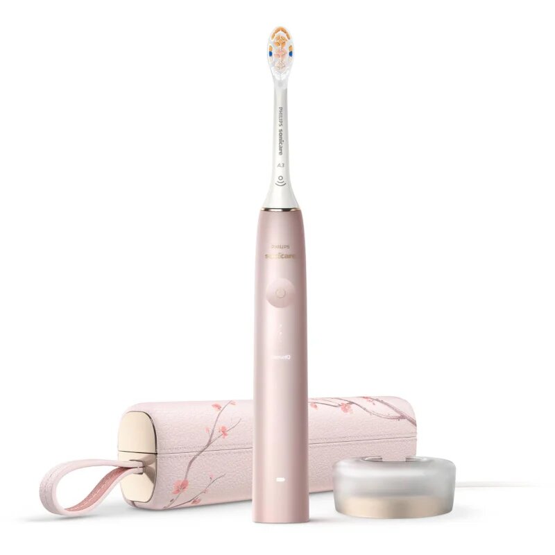 Philips Sonicare 9900 DiamondClean Prestige Limited Edition HX9992/31 звукова електрическа четка за зъби с приложение Pink 1 бр.