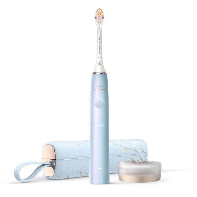 Philips Sonicare 9900 DiamondClean Prestige Limited Edition HX9997/32 звукова електрическа четка за зъби с приложение Baby Blue 1 бр.