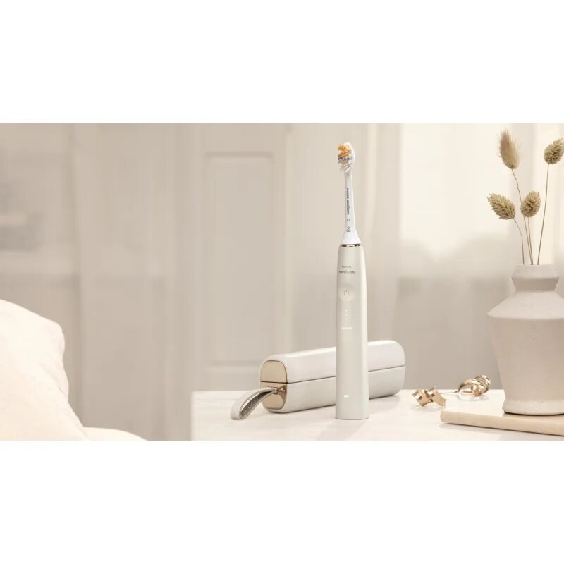 Philips Sonicare 9900 DiamondClean Prestige Prestige HX9992/11 звукова електрическа четка за зъби Sparkling Wine 1 бр.