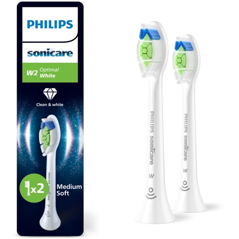 Philips Sonicare Optimal White HX6062/87 резервни глави за четка за зъби 2 бр.