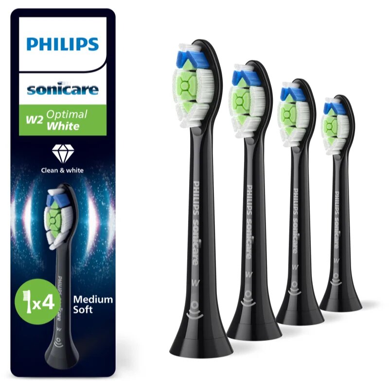 Philips Sonicare Optimal White HX6064/88 резервни глави за четка за зъби 4 бр.
