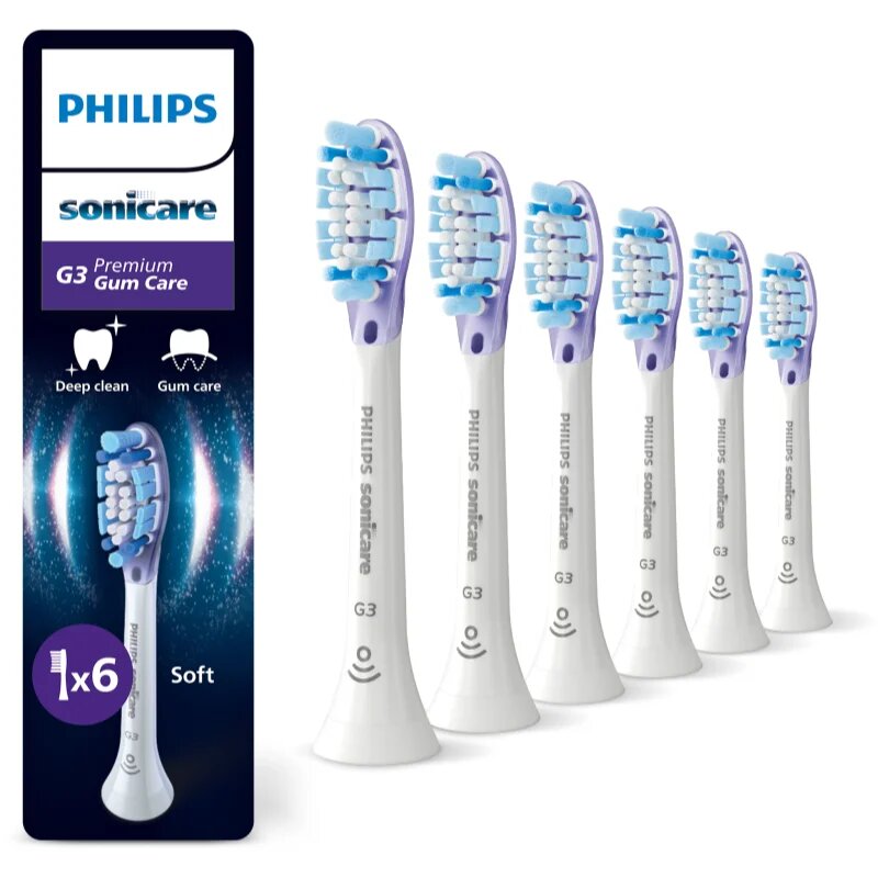 Philips Sonicare Premium Gum Care HX9056/87 резервни глави за четка за зъби 6 бр.