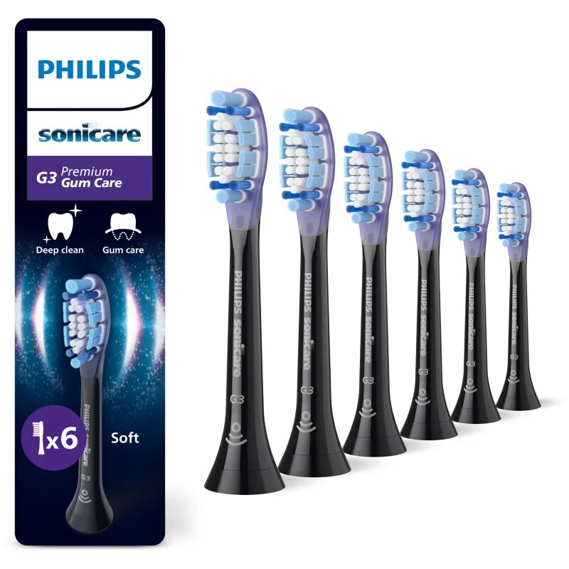 Philips Sonicare Premium Gum Care HX9056/88 резервни глави за четка за зъби 6 бр.