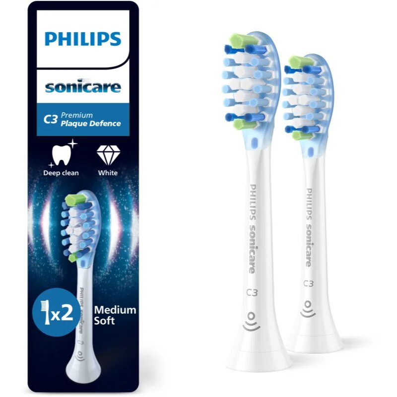 Philips Sonicare Premium Plaque Defense HX9042/87 резервни глави за четка за зъби 2 бр.