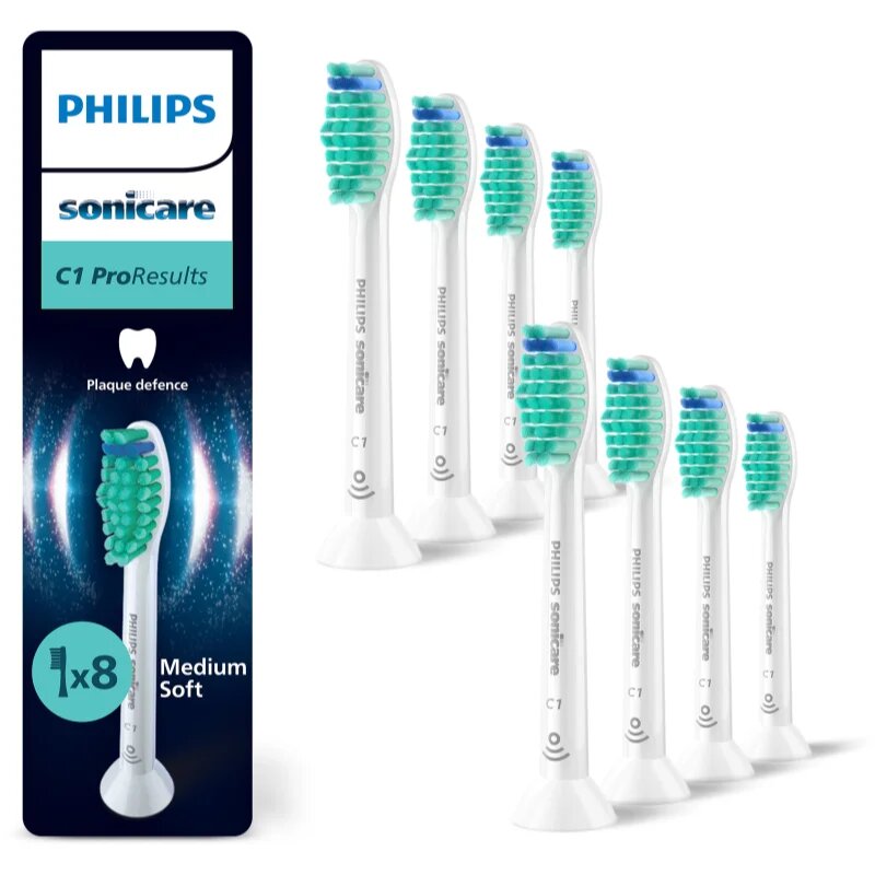 Philips Sonicare ProResults HX6018/87 резервни глави за четка за зъби 8 бр.