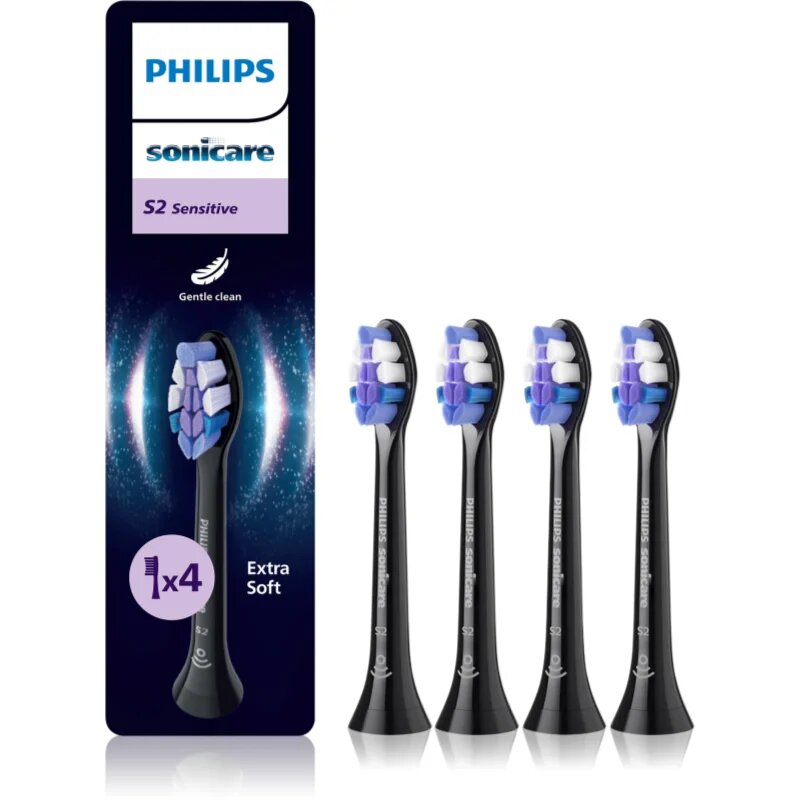Philips Sonicare Sensitive HX6054/88 резервни глави за четка за зъби 4 бр.