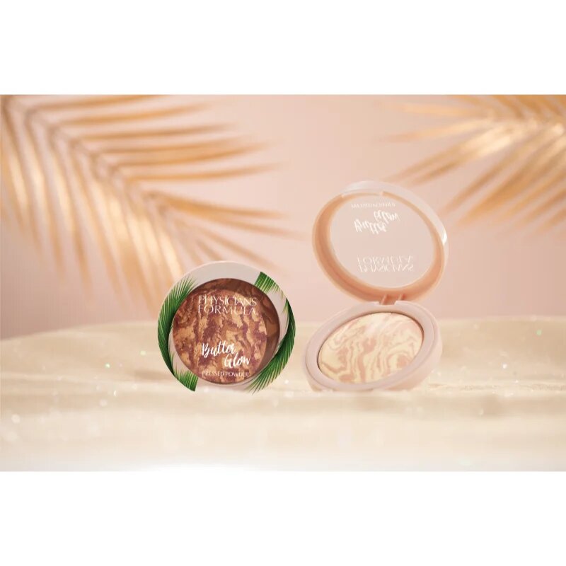Physicians Formula Butter Glow компактна пудра цвят Translucent Glow 7.5 гр.