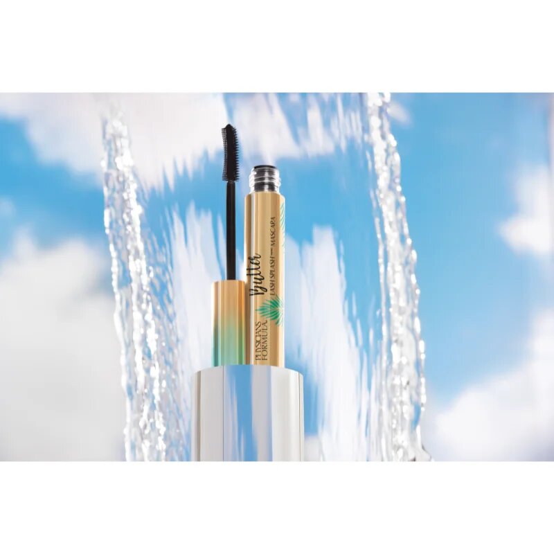 Physicians Formula Butter Lash Splash™ водоустойчива спирала за удължаване извиване на миглите и придаване на обем Blackest Black 10 мл.