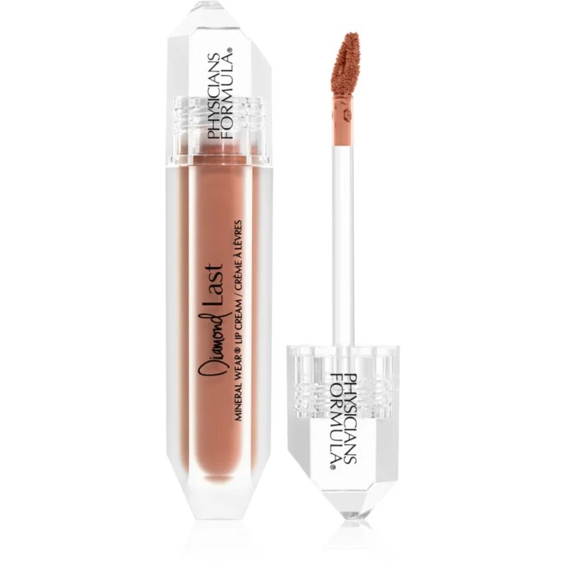 Physicians Formula Mineral Wear® Diamond Last кремообразен гланц за устни цвят Topaz Taupe 4.8 мл.