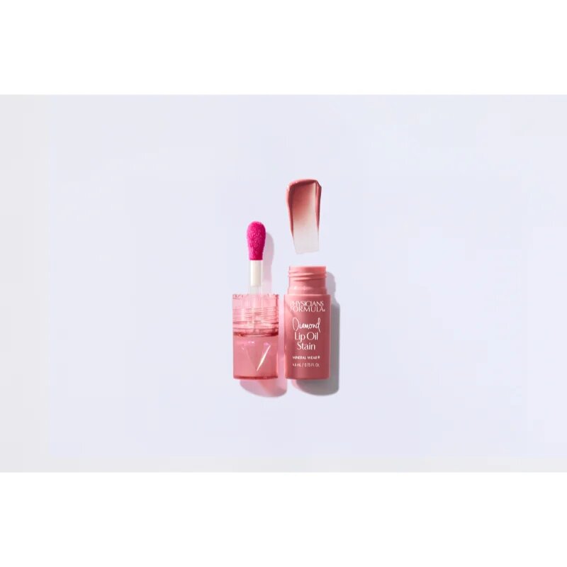 Physicians Formula Mineral Wear® Diamond Lip Oil Stain тониращо олио за устни цвят Radiant Rose 4.6 мл.